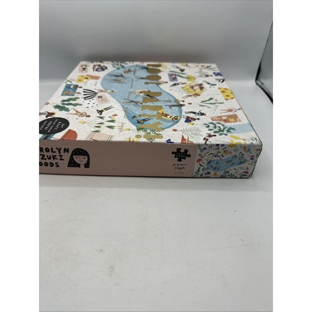 Pool Party Puzzle Carolyn Suzuki Goods 50cm‎ X 70cm Used 2021 Out Of Production